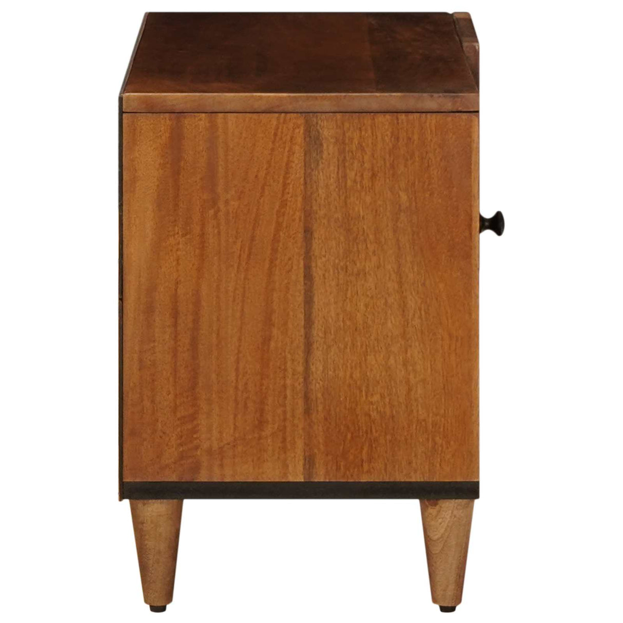 vidaXL TV Kast Walnotenhout 80 x 33 x 46 cm Massief Mango Hout