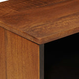 vidaXL TV Kast Walnotenhout 80 x 33 x 46 cm Massief Mango Hout