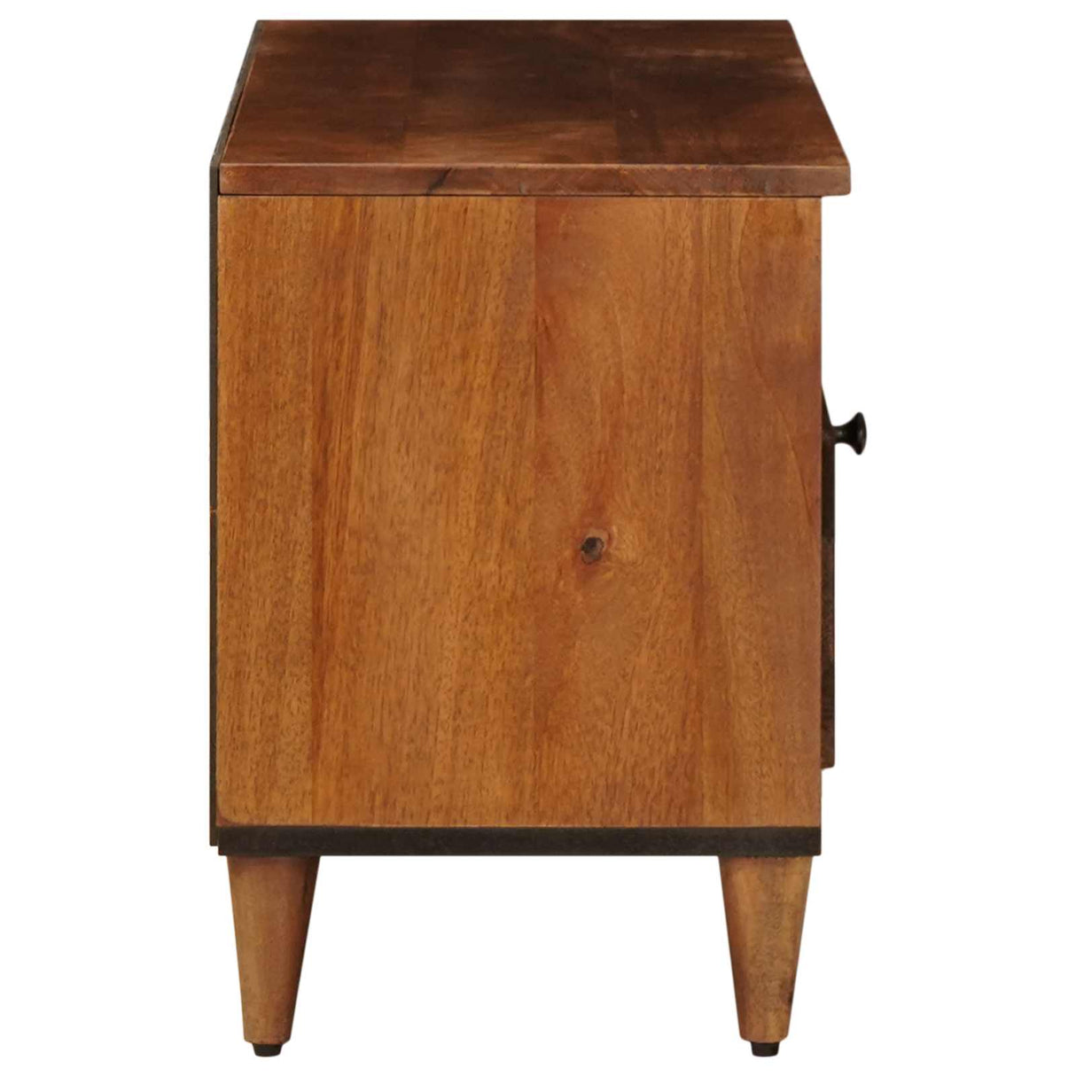vidaXL TV Kast Walnotenhout 100 x 33 x 46 cm Massief Mango Hout