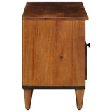 vidaXL TV Kast Walnotenhout 100 x 33 x 46 cm Massief Mango Hout