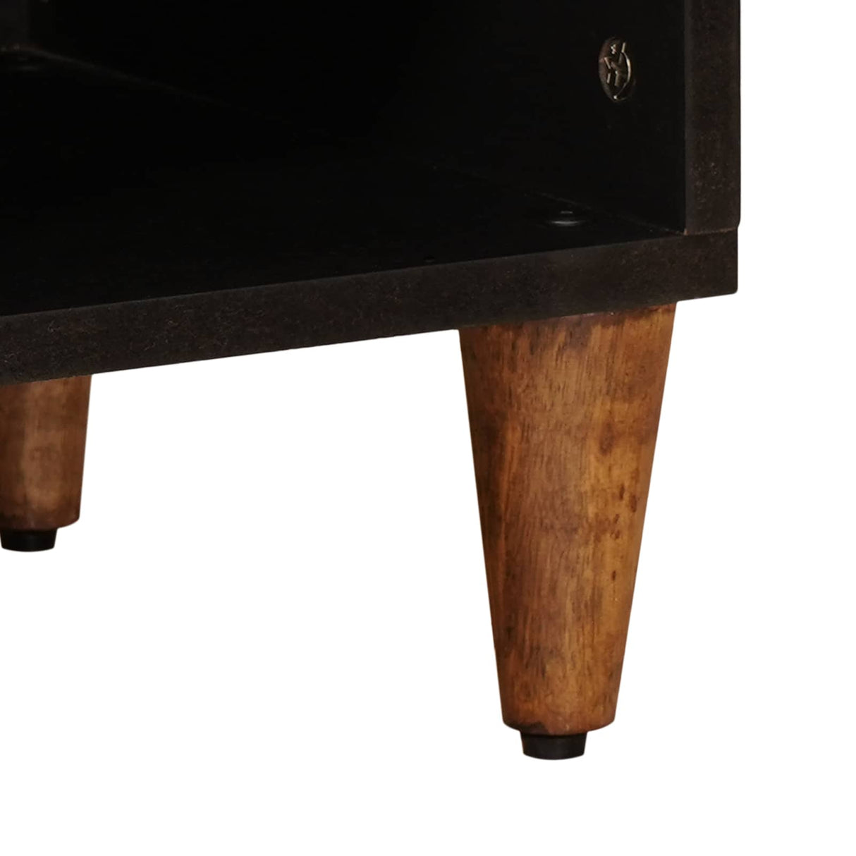 vidaXL TV Kast Walnotenhout 100 x 33 x 46 cm Massief Mango Hout