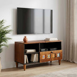vidaXL TV Kast Walnotenhout 80 x 33 x 46 cm Massief Mango Hout
