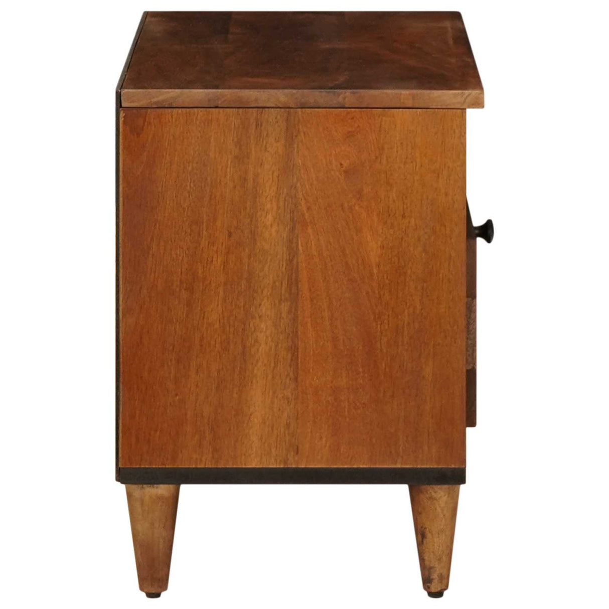 vidaXL TV Kast Walnotenhout 80 x 33 x 46 cm Massief Mango Hout