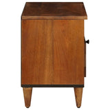 vidaXL TV Kast Walnotenhout 80 x 33 x 46 cm Massief Mango Hout