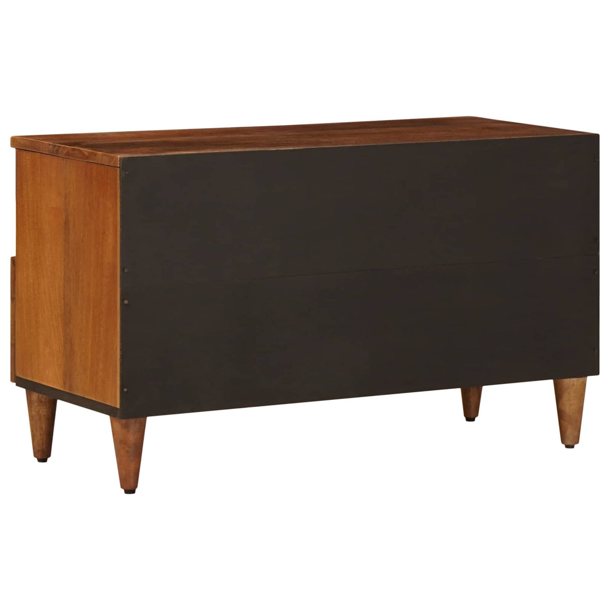 vidaXL TV Kast Walnotenhout 80 x 33 x 46 cm Massief Mango Hout
