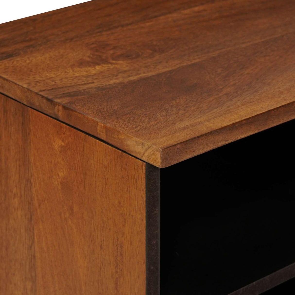 vidaXL TV Kast Walnotenhout 80 x 33 x 46 cm Massief Mango Hout
