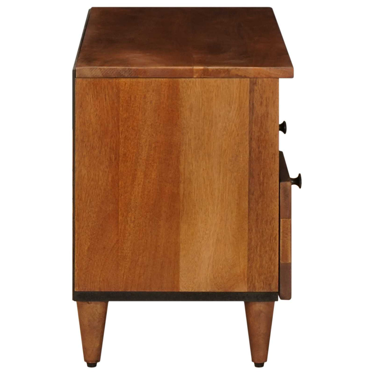 vidaXL TV Kast Walnotenhout 100 x 33 x 46 cm Massief Mango Hout