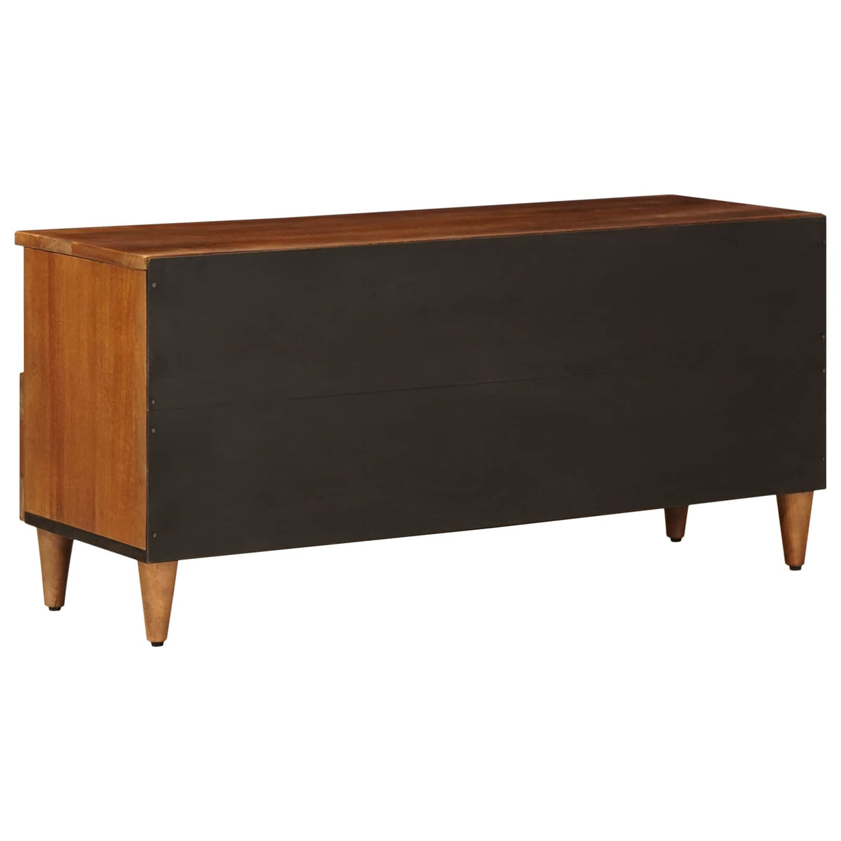 vidaXL TV Kast Walnotenhout 100 x 33 x 46 cm Massief Mango Hout