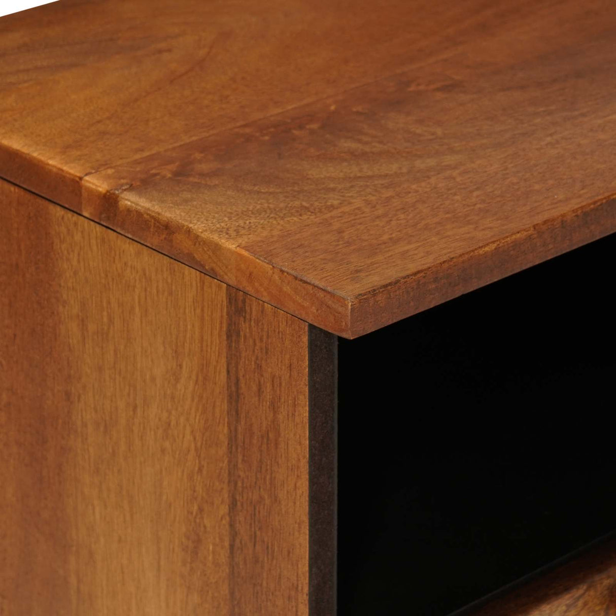 vidaXL TV Kast Walnotenhout 100 x 33 x 46 cm Massief Mango Hout