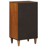 vidaXL Dressoir Walnotenhout 40 x 33 x 75 cm Massief Mango Hout