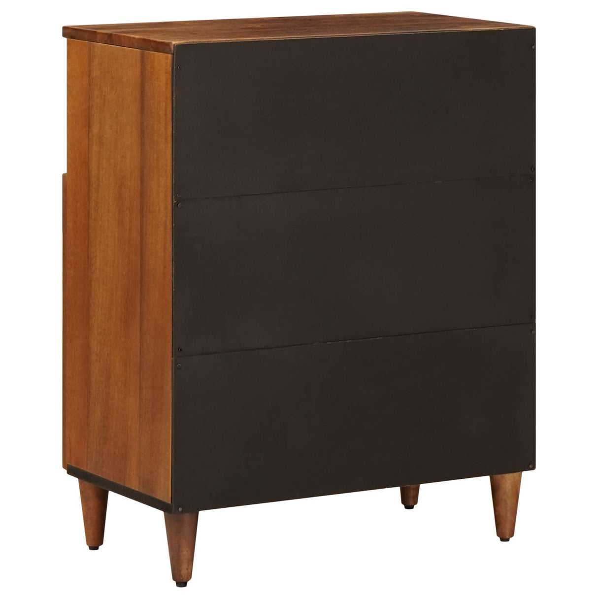 vidaXL Dressoir Walnotenhout 60 x 33 x 75 cm Massief Mango Hout