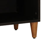vidaXL Sideboard Walnut Wood 80 x 33 x 75 cm Solid Mango Wood