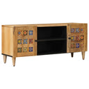 vidaXL TV Kast Walnotenhout 105 x 33 x 46 cm Massief Mango Hout