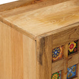 vidaXL TV Kast Walnotenhout 105 x 33 x 46 cm Massief Mango Hout
