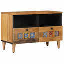 vidaXL TV Kast Walnotenhout 70 x 33 x 46 cm Massief Mango Hout