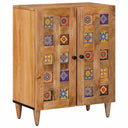 vidaXL Dressoir Walnotenhout 60 x 33 x 75 cm Massief Mango Hout