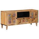 vidaXL TV Kast Walnotenhout 105 x 33 x 46 cm Massief Mango Hout