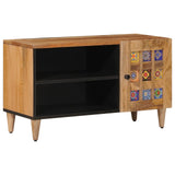 vidaXL TV Kast Walnotenhout 80 x 33 x 46 cm Massief Mango Hout