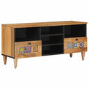vidaXL TV Kast Walnotenhout 100 x 33 x 46 cm Massief Mango Hout