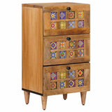 vidaXL Dressoir Walnotenhout 40 x 33 x 75 cm Massief Mango Hout