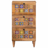 vidaXL Dressoir Walnotenhout 40 x 33 x 75 cm Massief Mango Hout