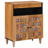 vidaXL Dressoir Walnotenhout 60 x 33 x 75 cm Massief Mango Hout