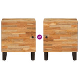 vidaXL Nachtkastje Bruin 40 x 33 x 46 cm Massief Mango Hout