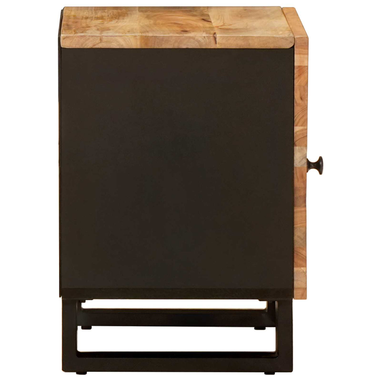 vidaXL Nachtkastje Bruin 40 x 33 x 46 cm Massief Mango Hout