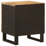 vidaXL Nachtkastje Bruin 40 x 33 x 46 cm Massief Mango Hout