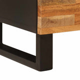 vidaXL Nachtkastje Bruin 40 x 33 x 46 cm Massief Mango Hout