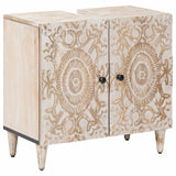 vidaXL Bathroom Basin Cabinet White 62 x 33 x 58 cm