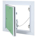vidaXL Access Panel with Aluminium Frame and Plasterboard 200x200 mm