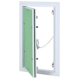 vidaXL Access Panel with Aluminium Frame and Plasterboard 200x200 mm