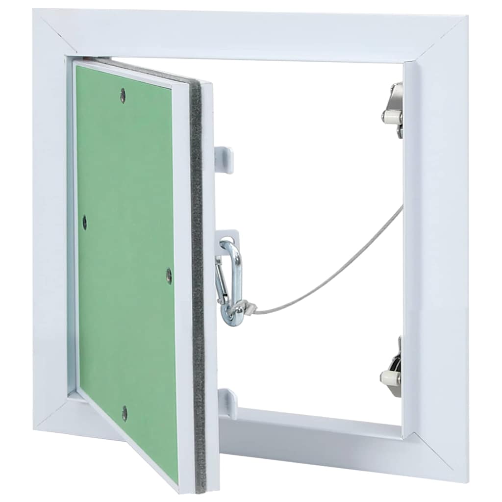 vidaXL Access Panel with Aluminium Frame and Plasterboard 200x200 mm