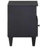 vidaXL Nightstand with Drawer Brown 40 x 33 x 46 cm Solid Mango Wood