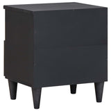 vidaXL Nightstand with Drawer Brown 40 x 33 x 46 cm Solid Mango Wood