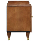 vidaXL TV Cabinet Honey Brown 105 x 33 x 46 cm Solid Mango Wood