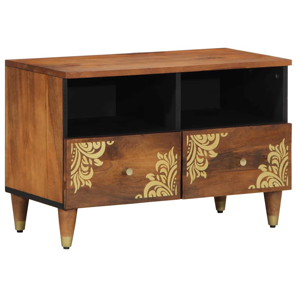 vidaXL TV Kast Honing bruin 70 x 33 x 46 cm Massief Mango Hout
