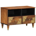 vidaXL TV Kast Honing bruin 70 x 33 x 46 cm Massief Mango Hout