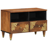 vidaXL TV Kast Honing bruin 70 x 33 x 46 cm Massief Mango Hout