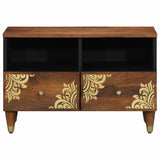 vidaXL TV Kast Honing bruin 70 x 33 x 46 cm Massief Mango Hout