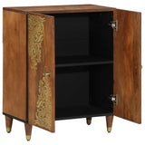 vidaXL Dressoir Bruin 60 x 33 x 75 cm Massief Mango Hout