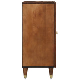 vidaXL Dressoir Bruin 60 x 33 x 75 cm Massief Mango Hout