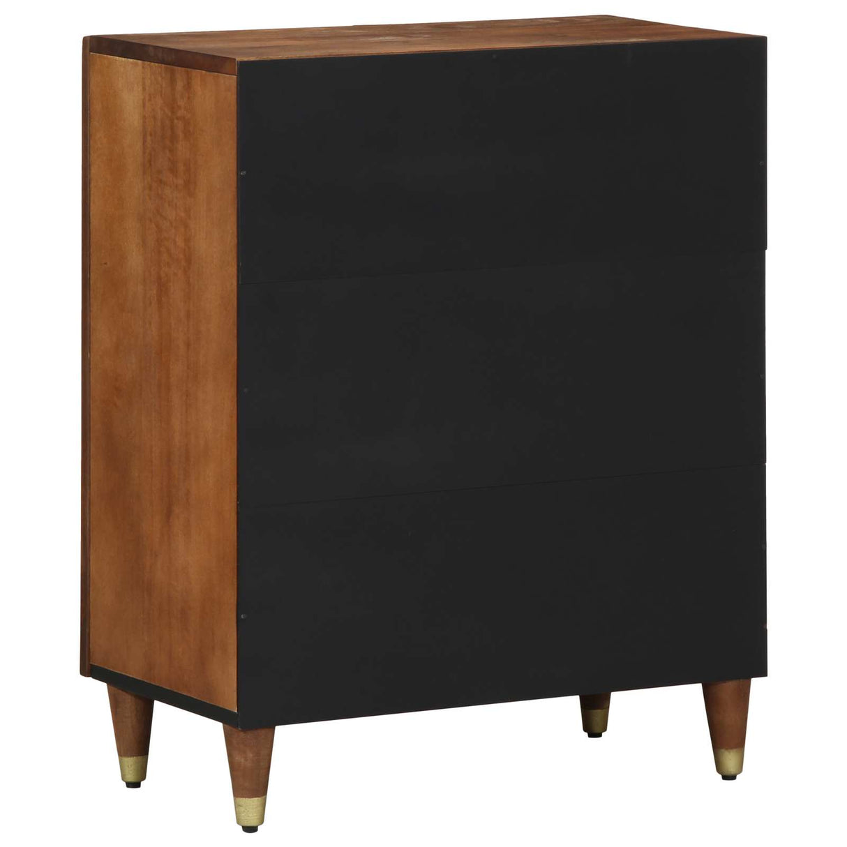 vidaXL Dressoir Bruin 60 x 33 x 75 cm Massief Mango Hout