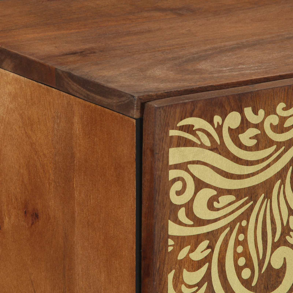 vidaXL Dressoir Bruin 60 x 33 x 75 cm Massief Mango Hout