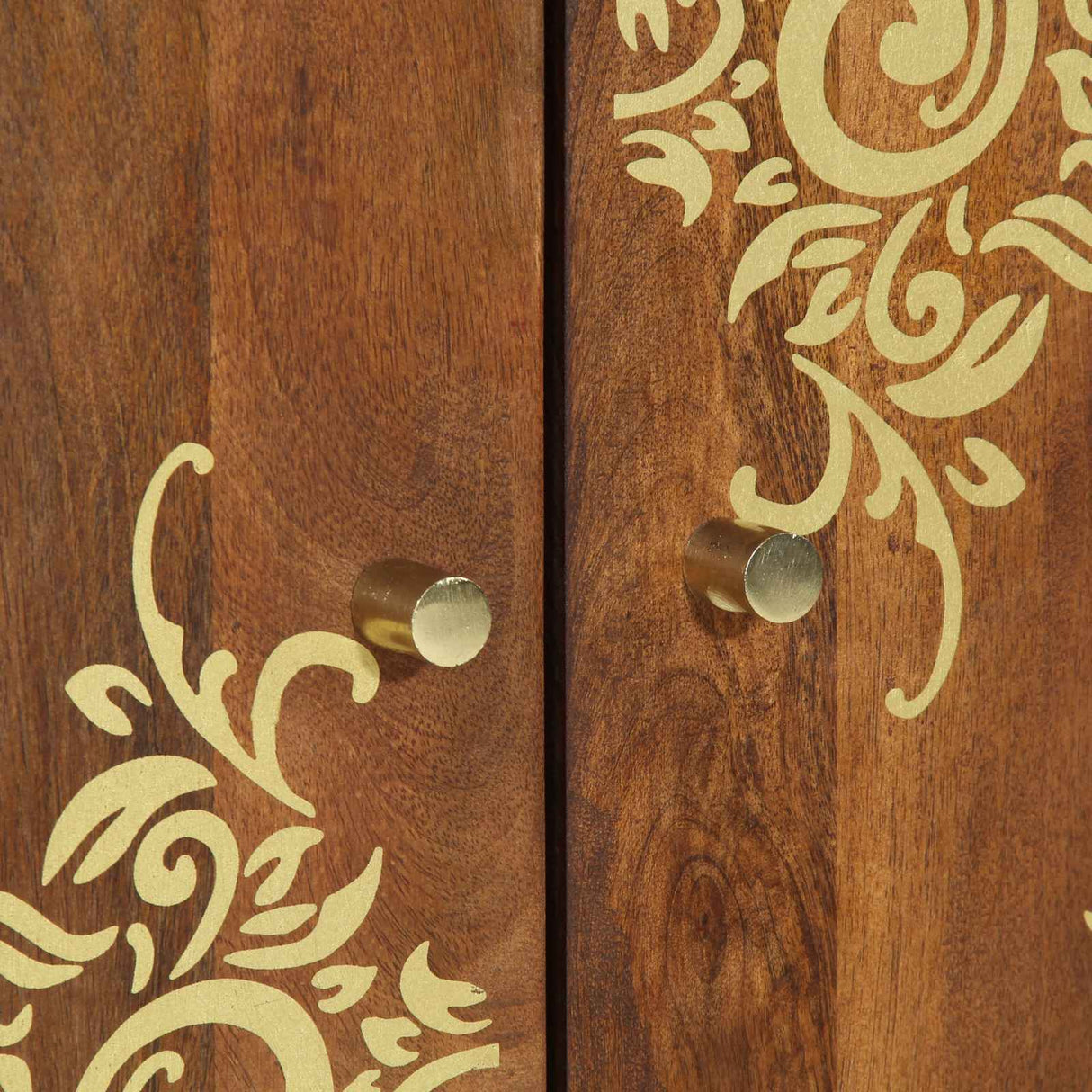 vidaXL Dressoir Bruin 60 x 33 x 75 cm Massief Mango Hout