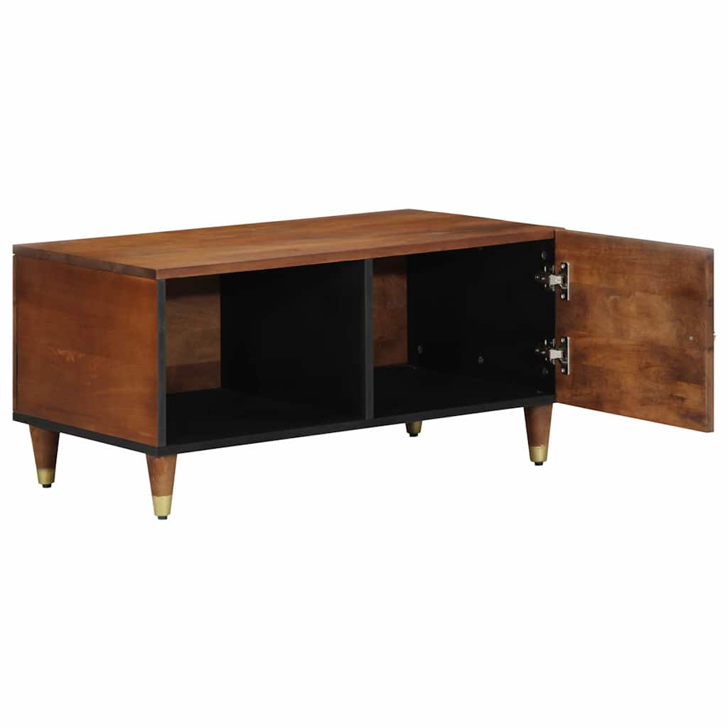 vidaXL Salontafel Honing bruin 80 x 50 x 40 cm Massief Mango Hout