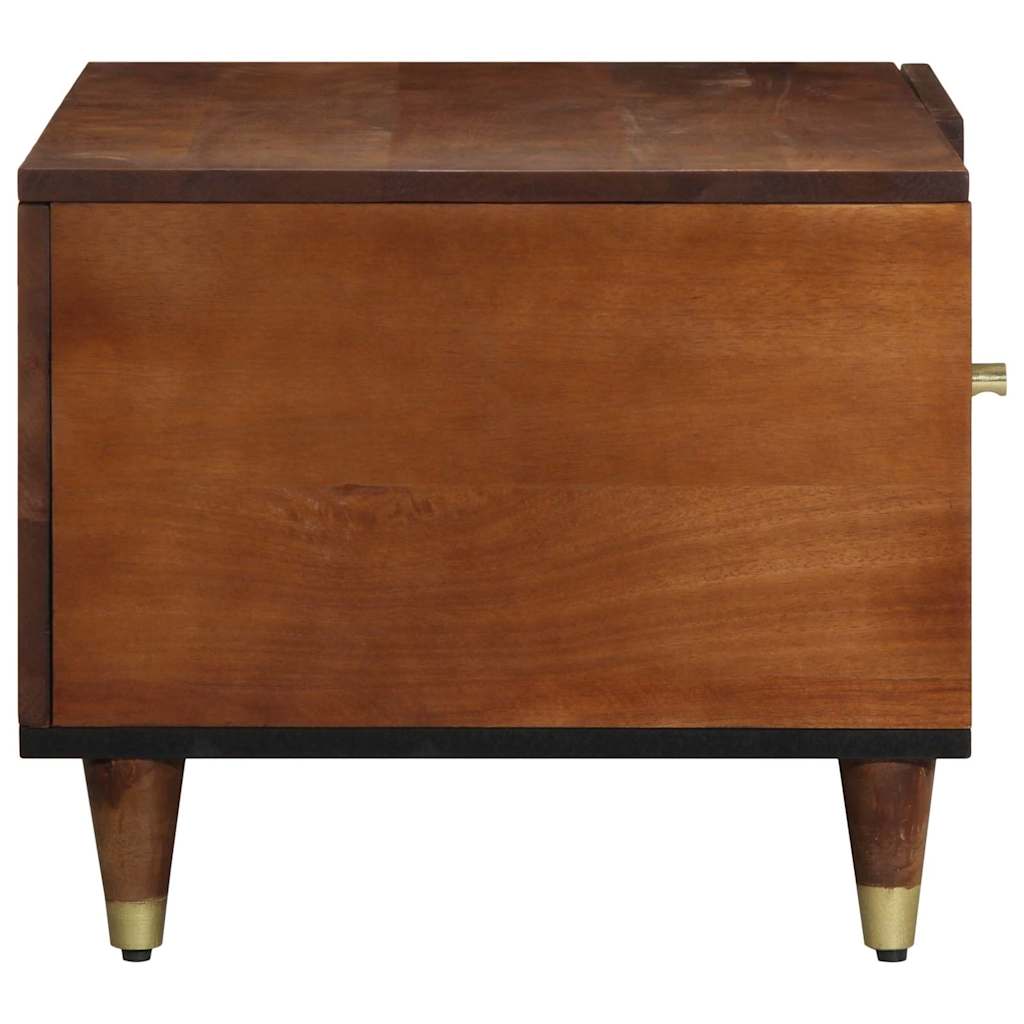 vidaXL Salontafel Honing bruin 80 x 50 x 40 cm Massief Mango Hout