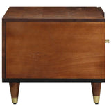 vidaXL Salontafel Honing bruin 80 x 50 x 40 cm Massief Mango Hout