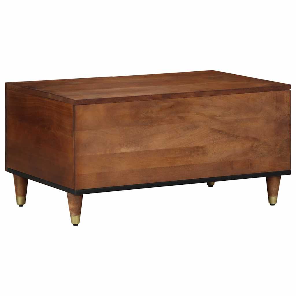 vidaXL Salontafel Honing bruin 80 x 50 x 40 cm Massief Mango Hout